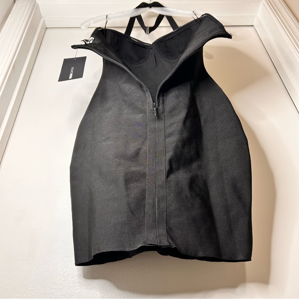 Fashion Nova Halter Bodycon Mini Dress - Size Small (NWT) - Picture 9 of 16